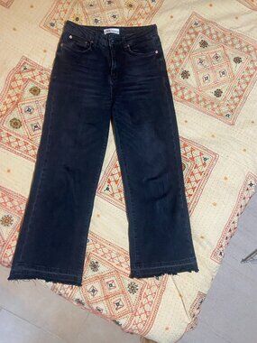 Zara cropped jeans